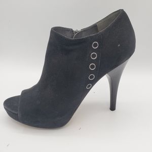 Via Spiga black leather bootie women's size 8M